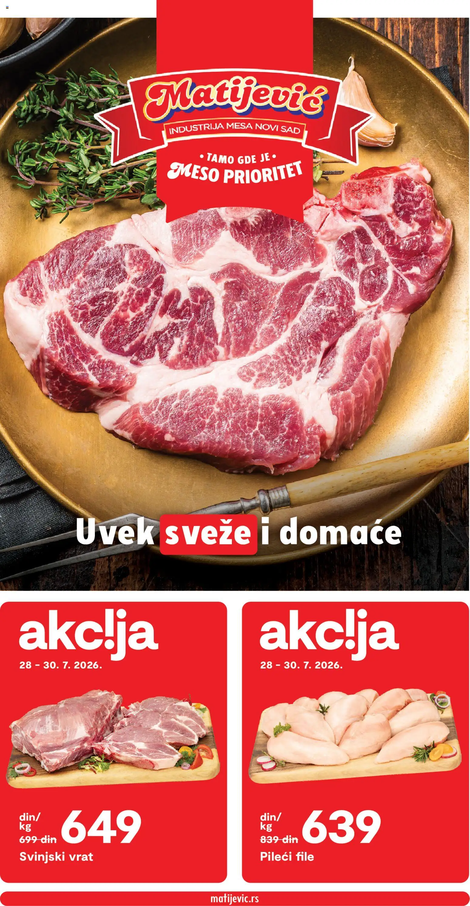 Matijevic katalog - važi od 28.07.2026 | Strana: 1