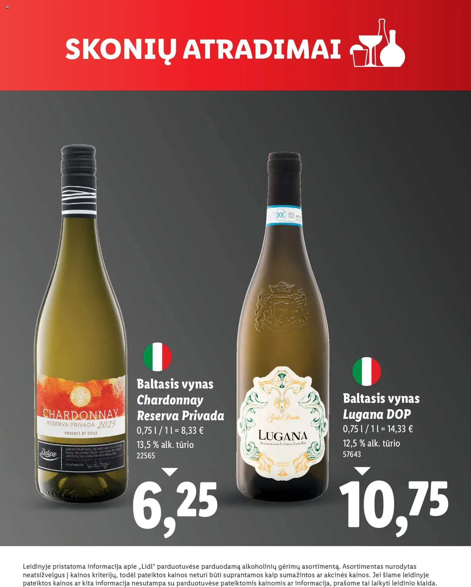 LIDL akcijos nuo 2025.12.04 | Puslapis: 15 | Prekių: Vynas