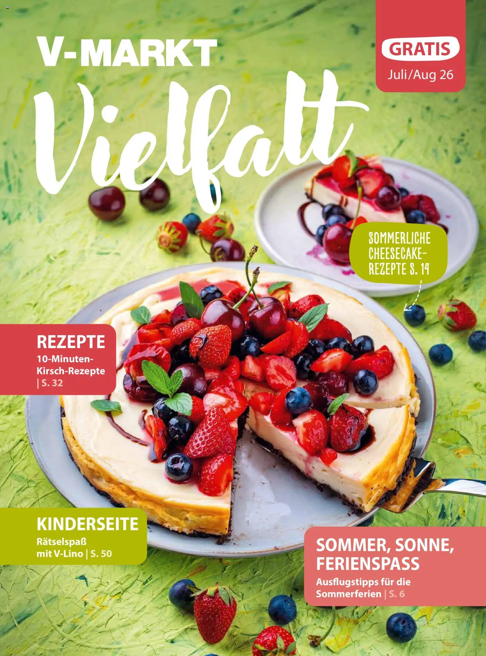 V-Markt Vielfalt Juli / August – gültig ab 01.07.2026 | Seite: 1