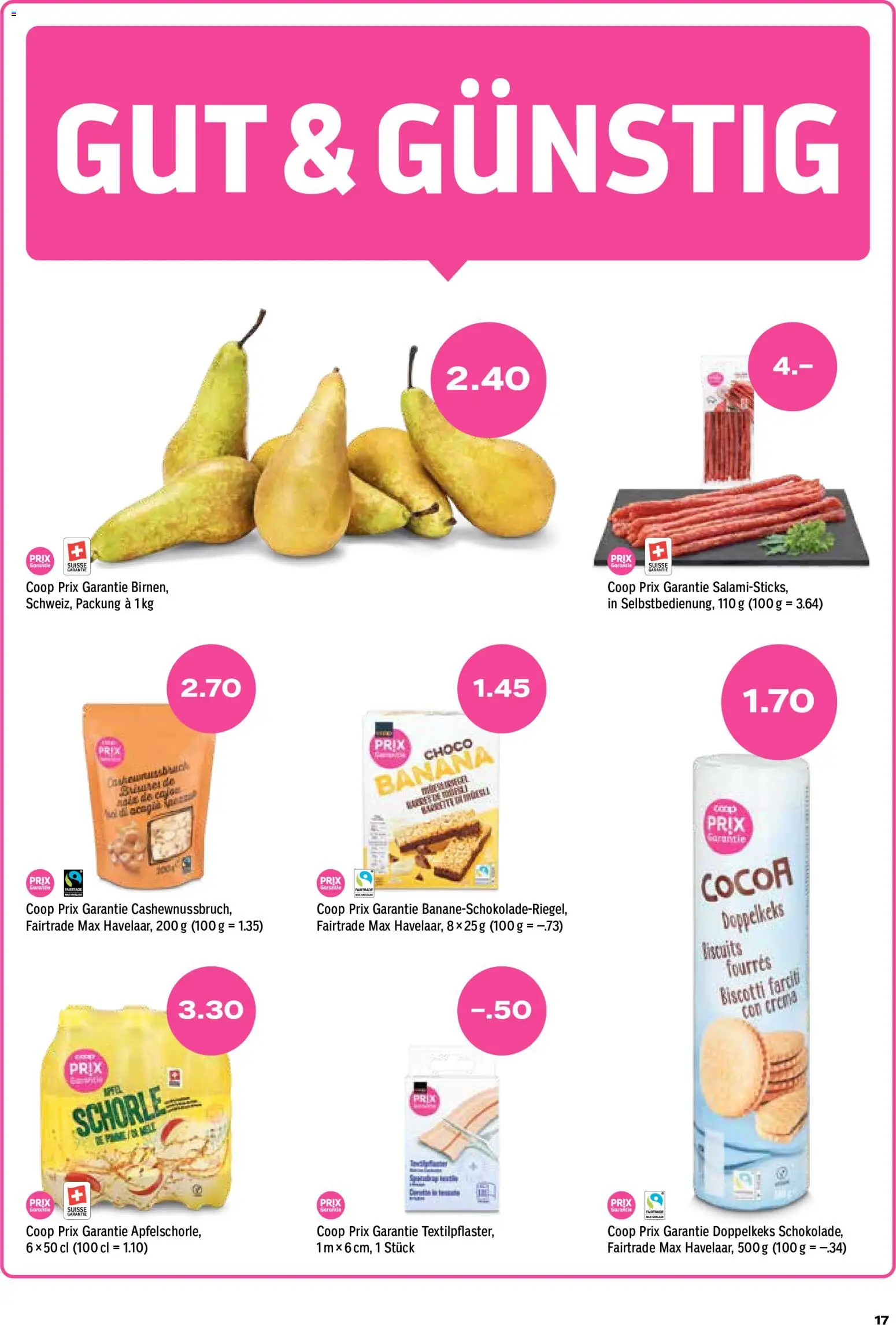 Coop aktionen – gültig ab 17.09.2026 | Seite: 17