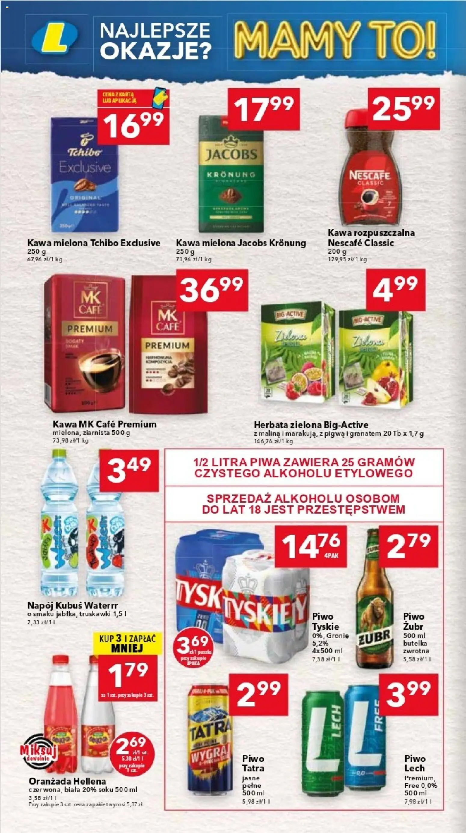 Lewiatan gazetka - Katowice od 18.06.2026 | Strona: 6 | Produkty: Nescafe, Kawa rozpuszczalna, Tchibo, Truskawki