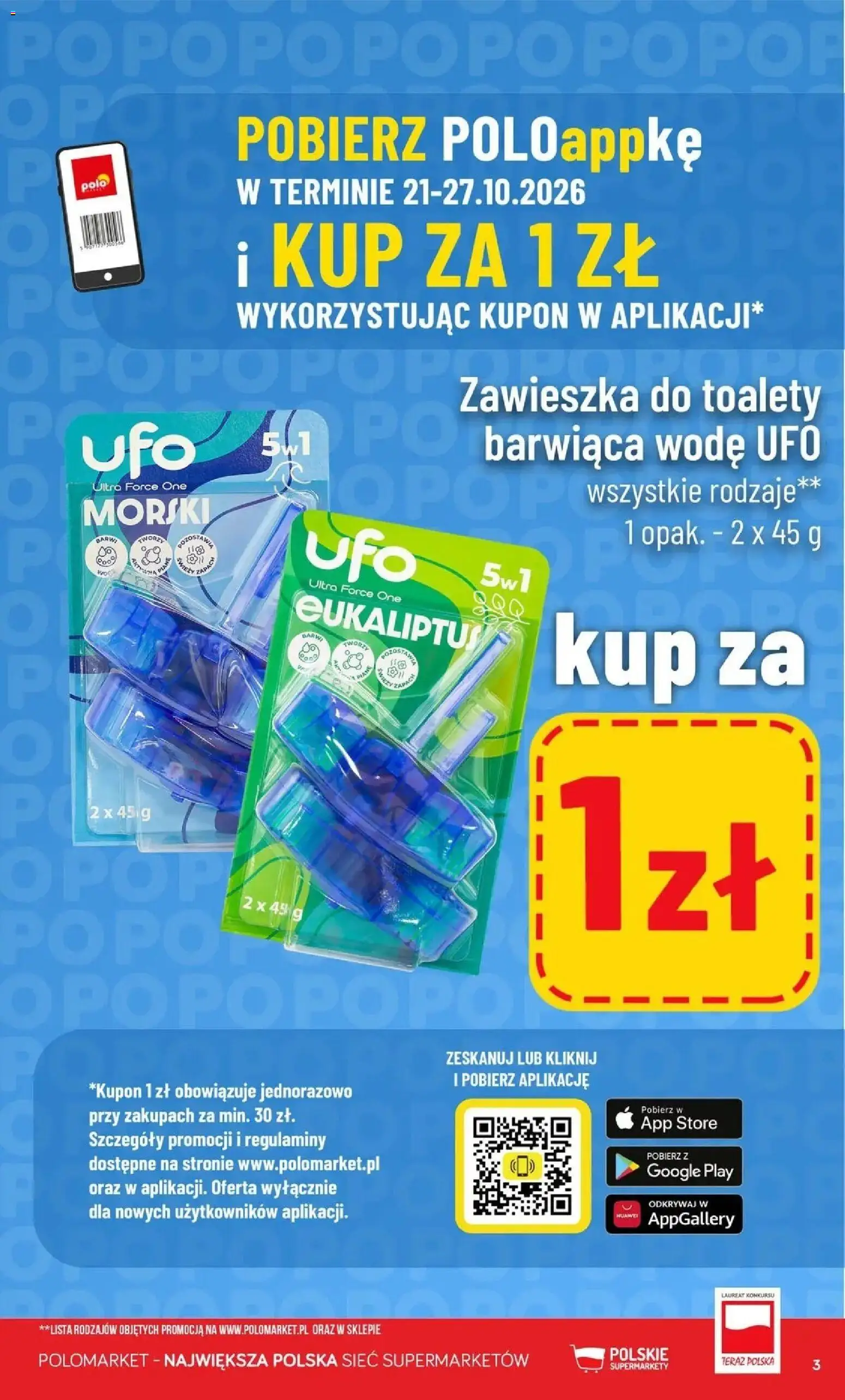 Nowa POLOmarket gazetka od jutra 21.10.2026 | Strona: 3