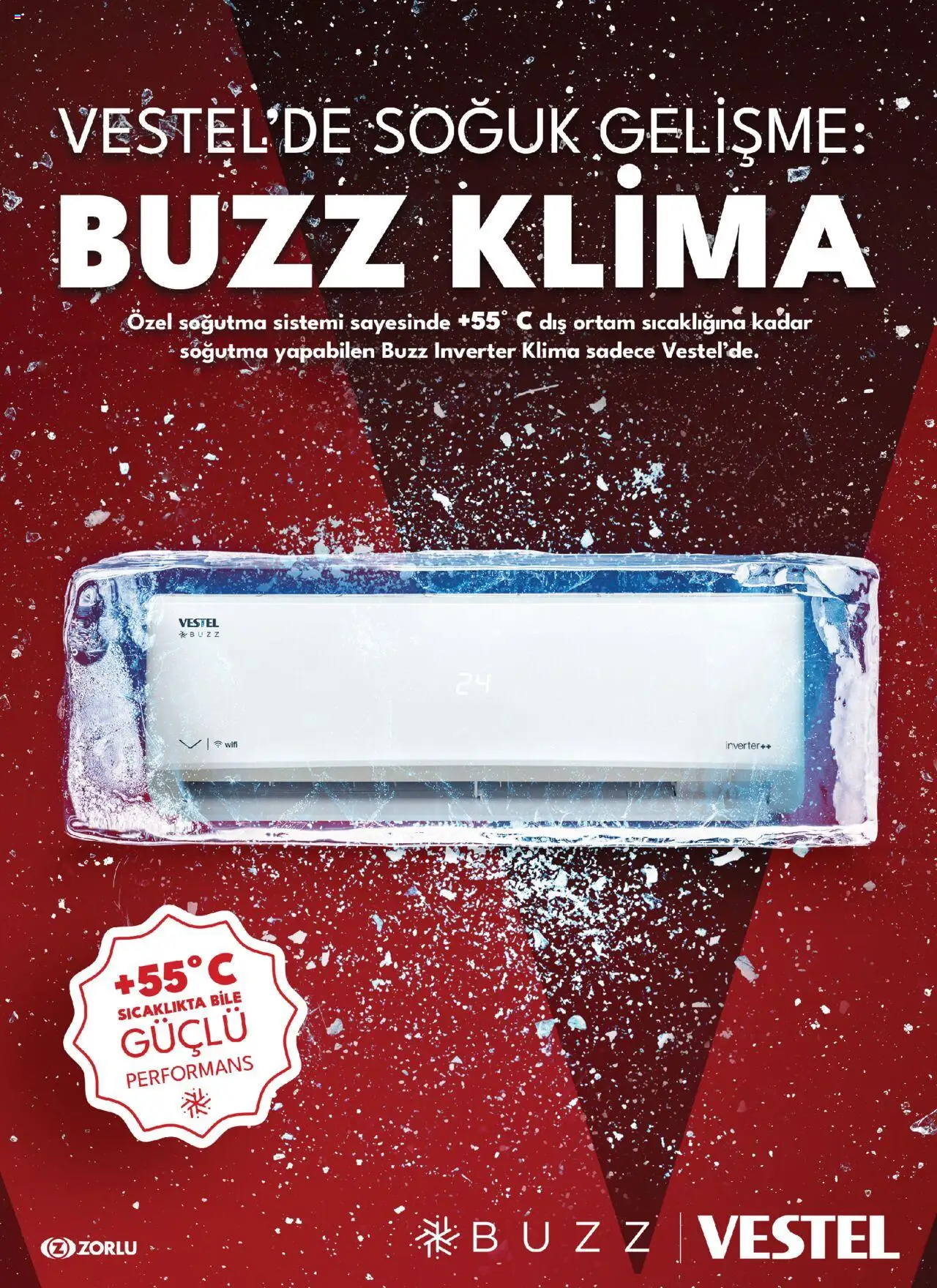Vestel Beyaz Eşyalar Katalog - 03.06.2025 tarihinden itibaren geçerlidir | Sayfa: 72 | Ürünler: Klima