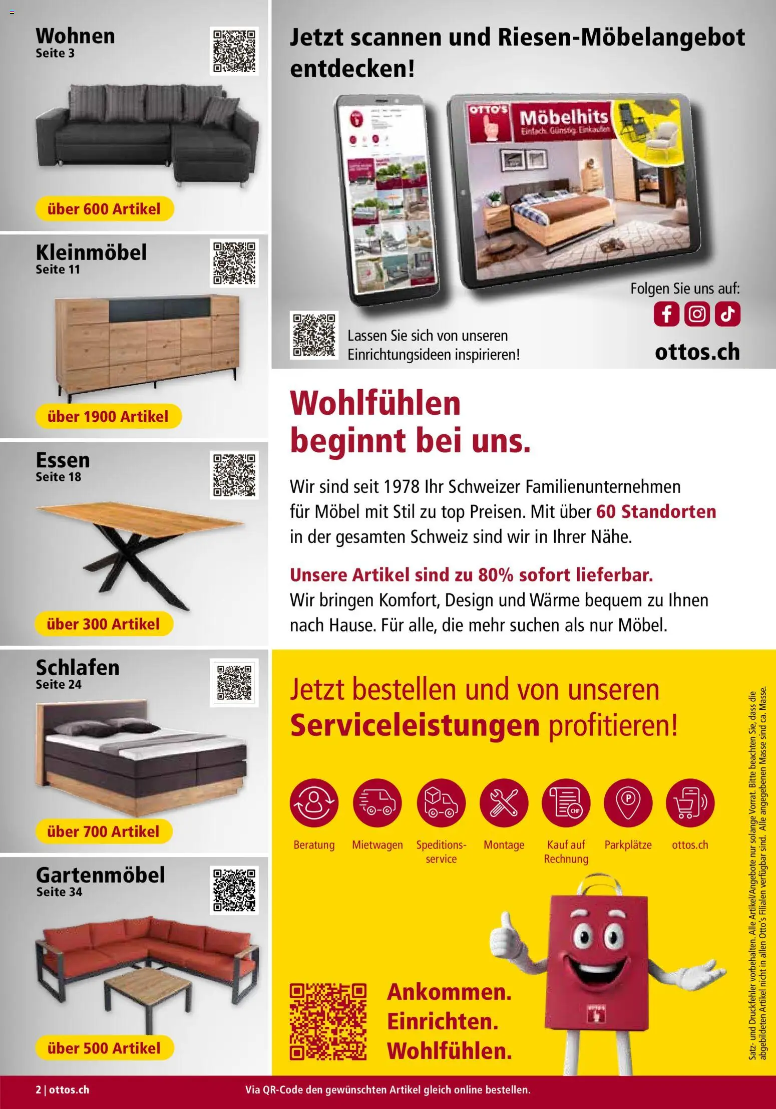 Otto's Aktionen Möbelflyer – gültig ab 01.05.2026 | Seite: 2