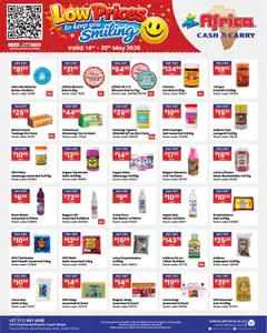 Africa Cash & Carry specials catalogue – valid from 14.05.2026 | Page: 14