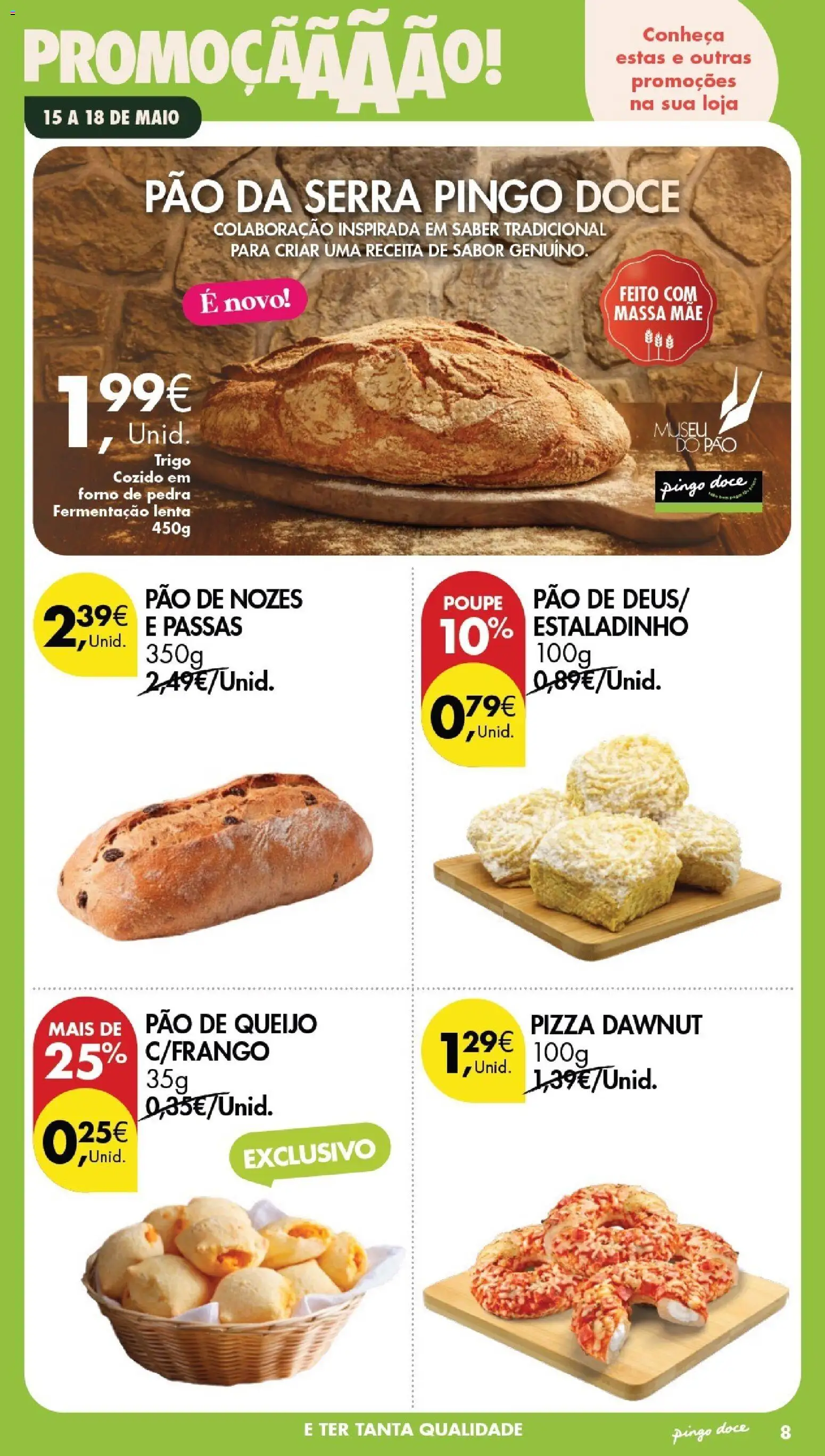 Pingo Doce Poupe este Fim de Semana │ válido de 15.05.2026 | Página: 7 | Produtos: Forno, Pão de queijo, Pão, Nozes