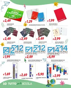 Anteprima del volantino Galassia volantino Scuola valido a partire dal 17/08/2026 | Pagina: 10 | Prodotti: Temperamatite