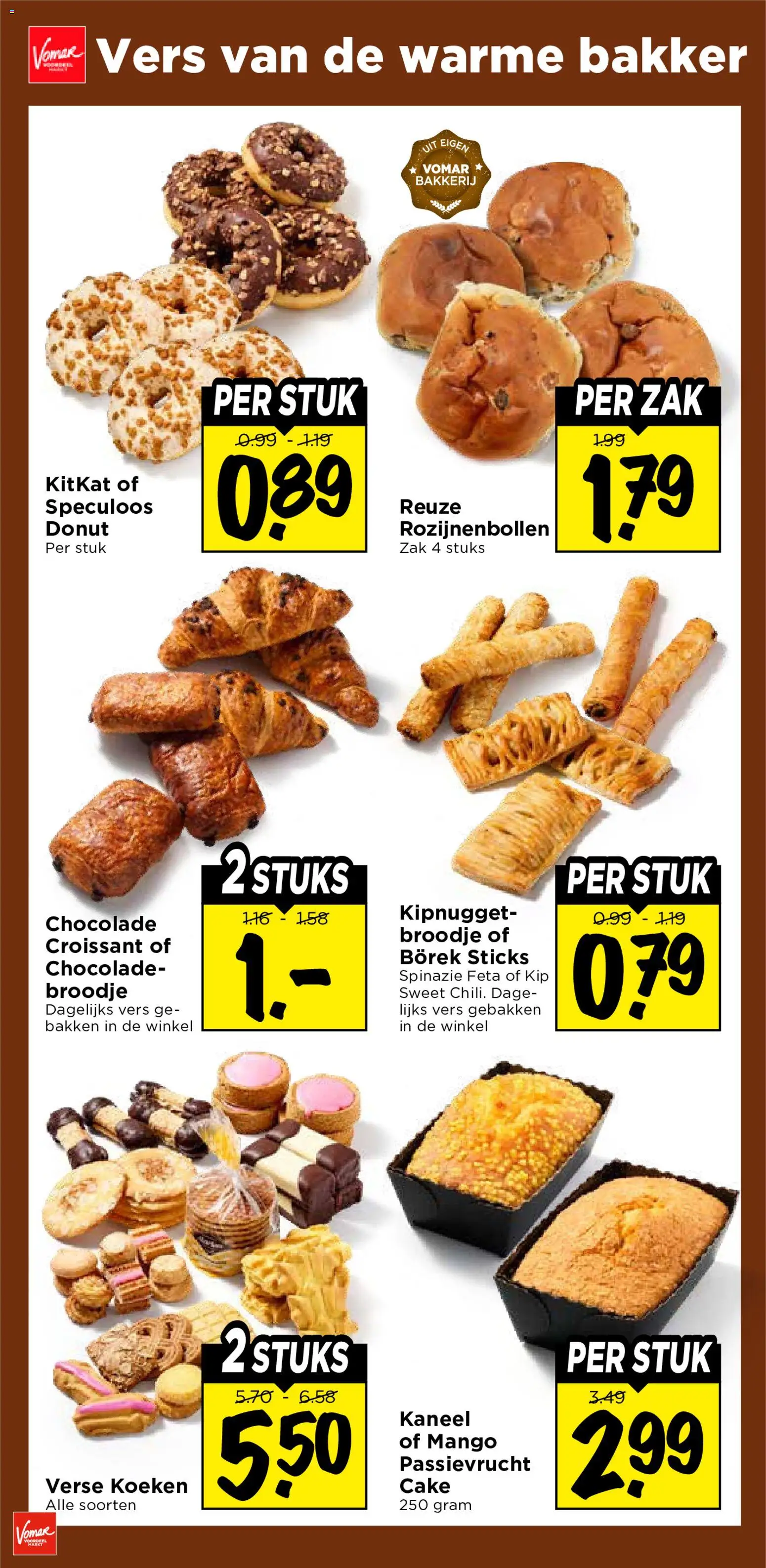 {H1} | Pagina: 19 | Producten: Spinazie, Bakkerij, Feta, Kip