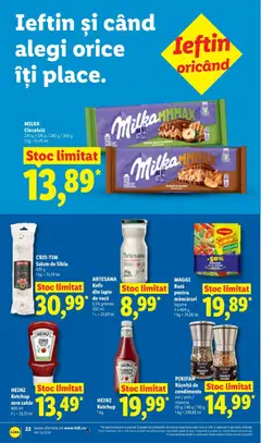 Ofertele Lidl valabile de la 24.08.2026 | Pagină: 22