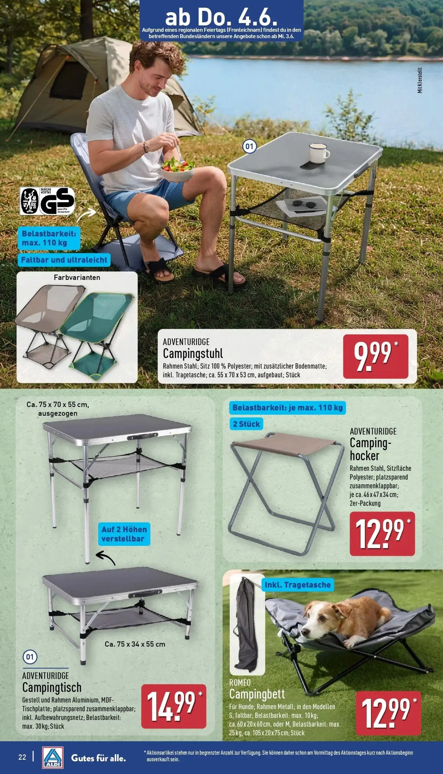 Aldi Wochenangebote – gültig ab 01.06.2026 | Seite: 23 | Produkte: Hocker