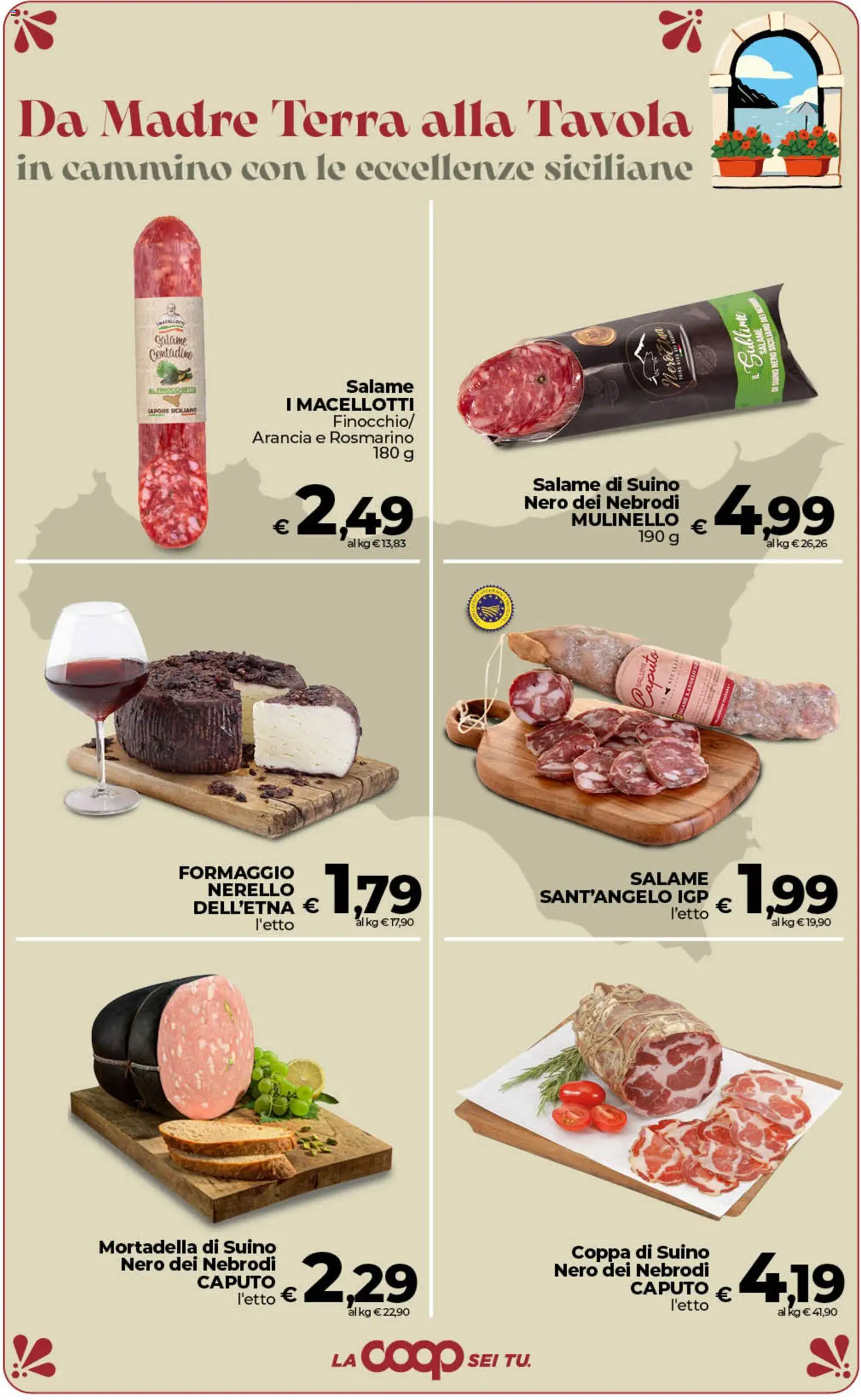 Volantino Ipercoop del 19.05.2026 | Pagina: 13 | Prodotti: Rosmarino, Formaggio, Mortadella, Terra
