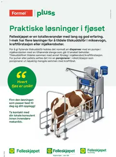 Forhåndsvisning av Felleskjøpet Overgangsfôring gyldig fra 03.06.2026 | Side: 8 | Produkter: Pumpe, Kontakt