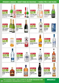 Náhled letáku Ratio leták od 01.07.2026 | Strana: 10 | Produkty: Martini, Heffron, Captain Morgan, Cola