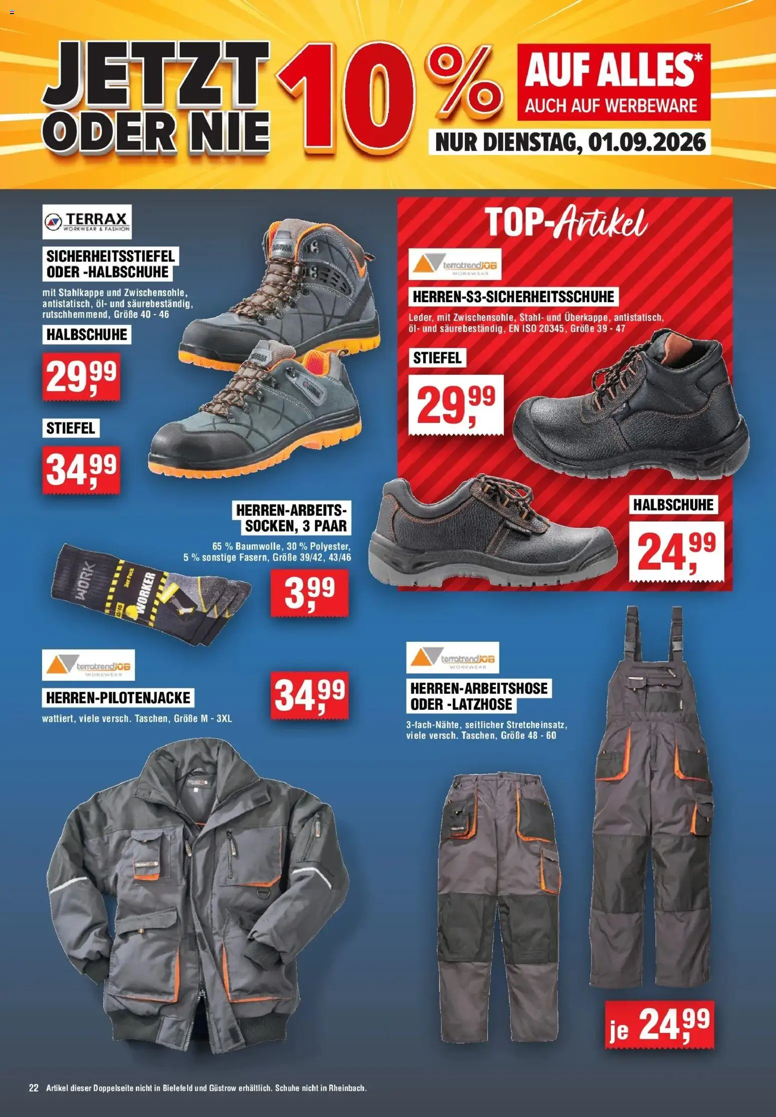 Edeka Prospekt Bochum – gültig ab 27.08.2026 | Seite: 22 | Produkte: Öl, Stiefel