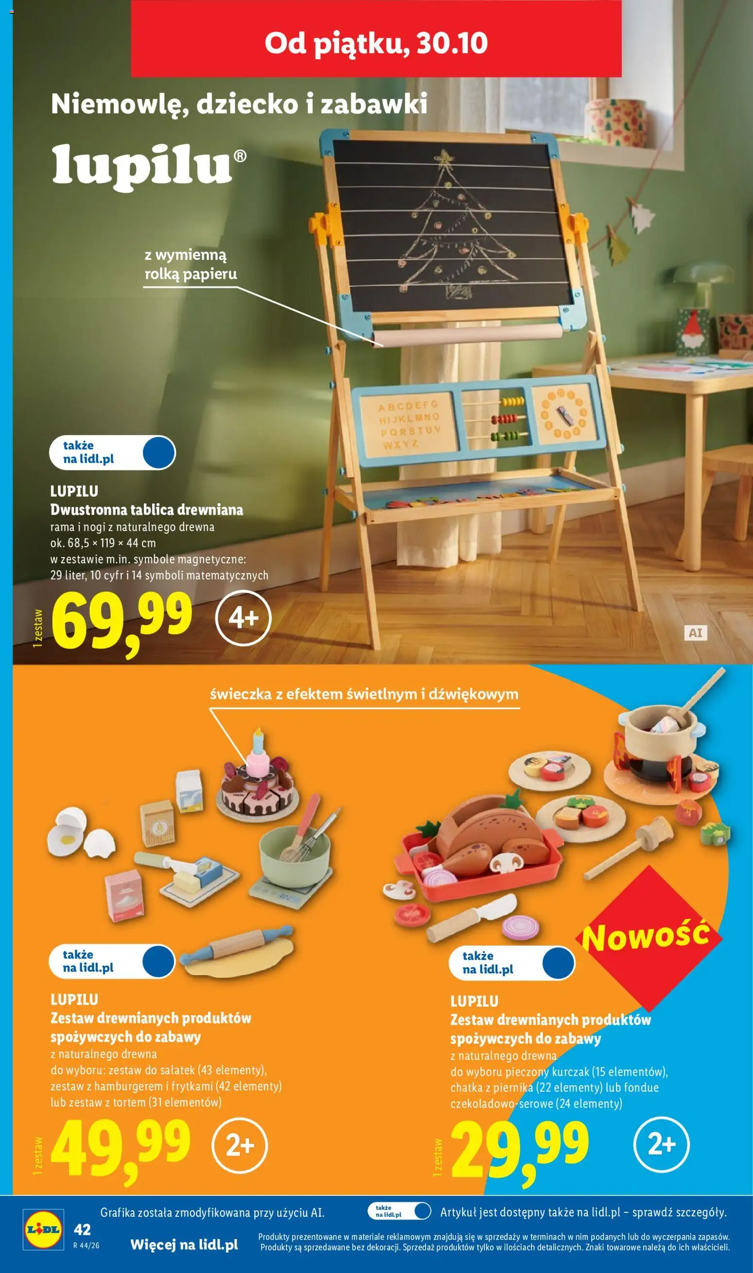Lidl Katalog od 26.10.2026 | Strona: 48 | Produkty: Zabawki, Kurczak, Rama