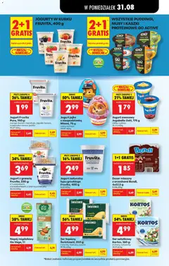 Náhled letáku Biedronka Polsko leták od 31.08.2026 | Strana: 73 | Produkty: Gouda, Jogurt, Jogurty, Jogobella