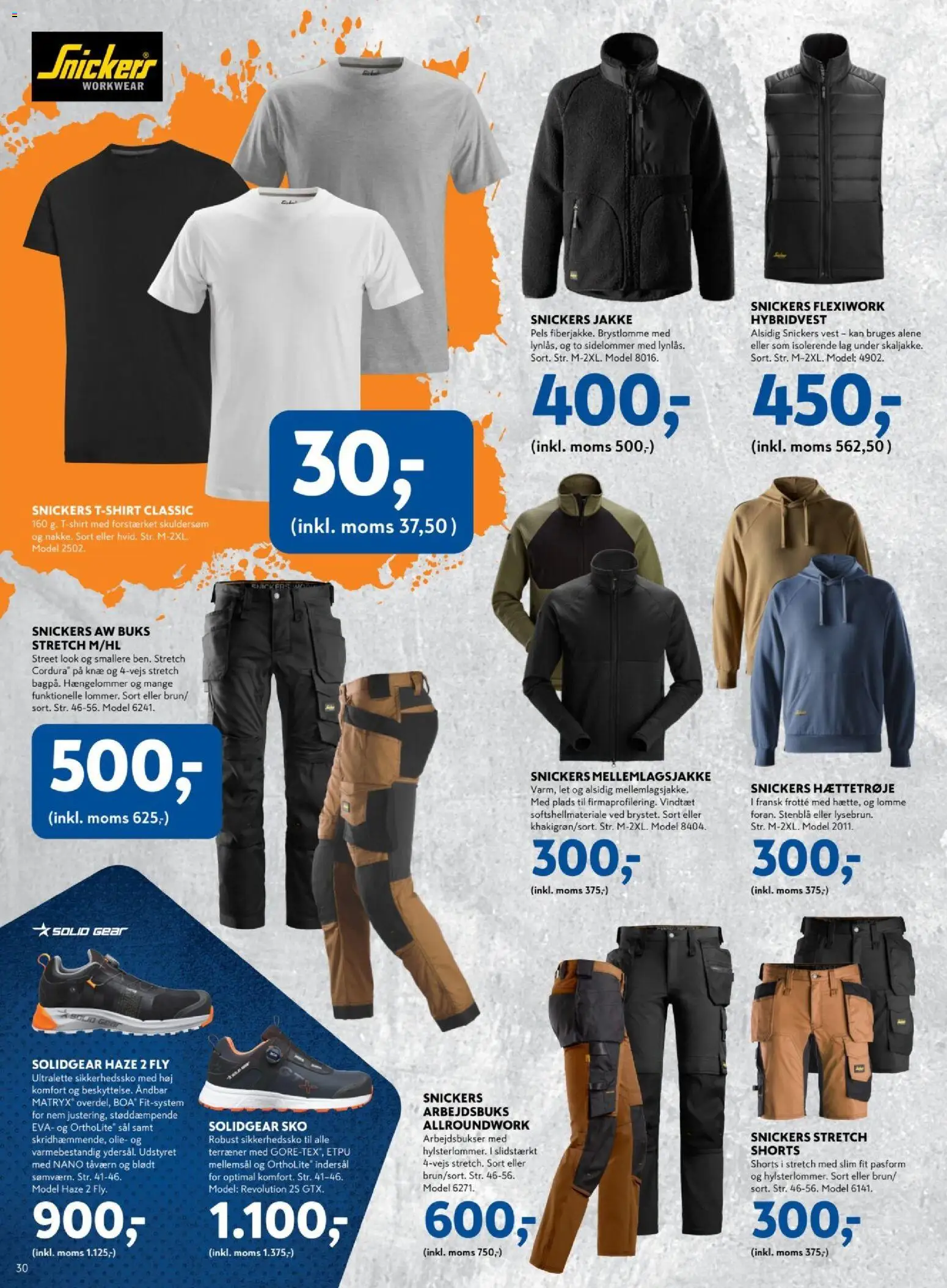 Davidsen tilbudsavis – gyldig fra 28/08/2026 | Side: 30 | Produkter: Olie, Vest, Jakke, Shorts