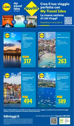 Anteprima del volantino Lidl volantino Viaggi valido a partire dal 01/07/2026 | Pagina: 12