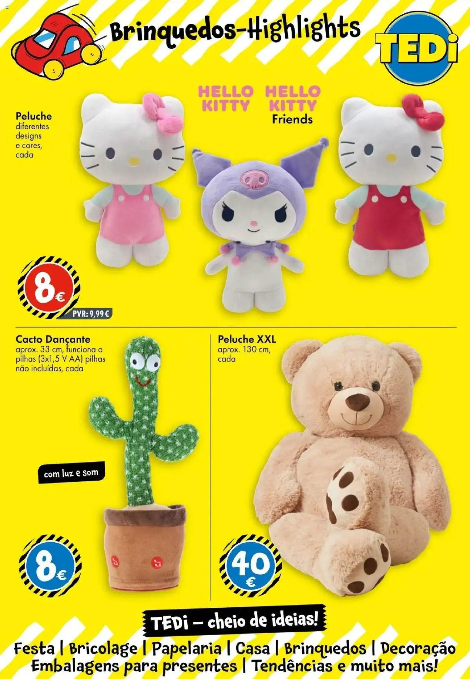 TEDi folheto - Guimarães » de 25/08/2026 - 31/08/2026 | Página: 4 | Produtos: Pilhas, Decoração, Brinquedos