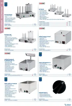 Náhled letáku Makro leták - Gastro vybavení a zařízení od 01.02.2026 | Strana: 164 | Produkty: Hot dog, Vypínač, Lampa