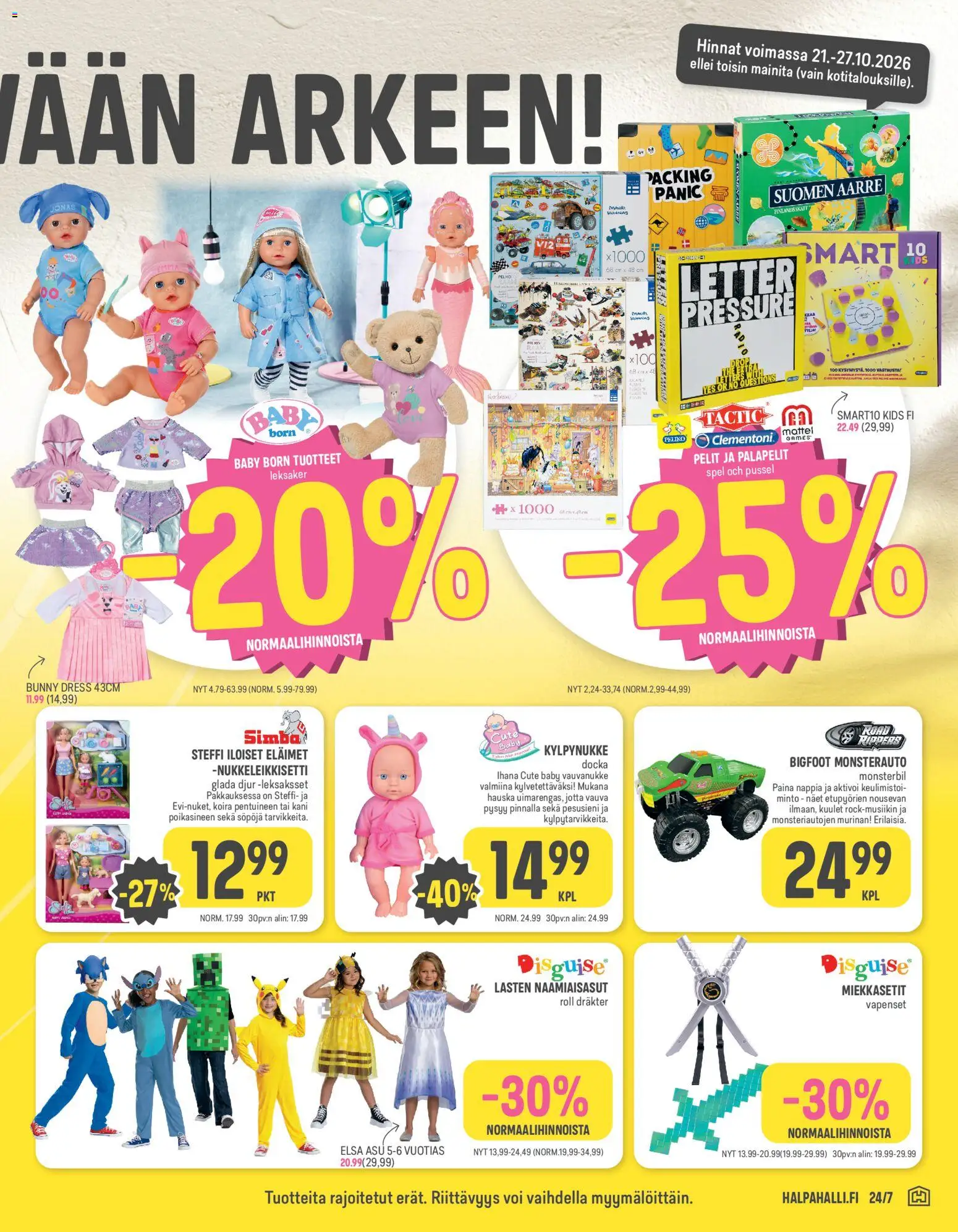 Halpa Halli tarjoukset – voimassa 21/10/2026 alkaen | Sivu: 17