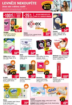 Náhled letáku Kotex tampony 32 ks, vybrané druhy, tampony 32 ks, vybrané druhy 1 ks = 2,90 Kč, *1 ks = 2,18 Kč od 06.05.2026 | Strana: 13