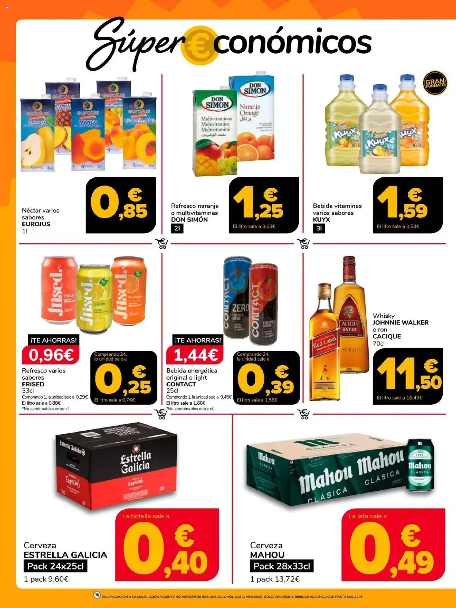 Supeco folleto 22/10/2026 - 16/11/2026 | Página: 6 | Productos: Ron, Bebida energética, Whisky, Mango