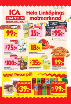 ICA Kvantum - Linköping - Förhandsvisning av reklamblad från butik ICA Kvantum aktuell från 01.06.2026