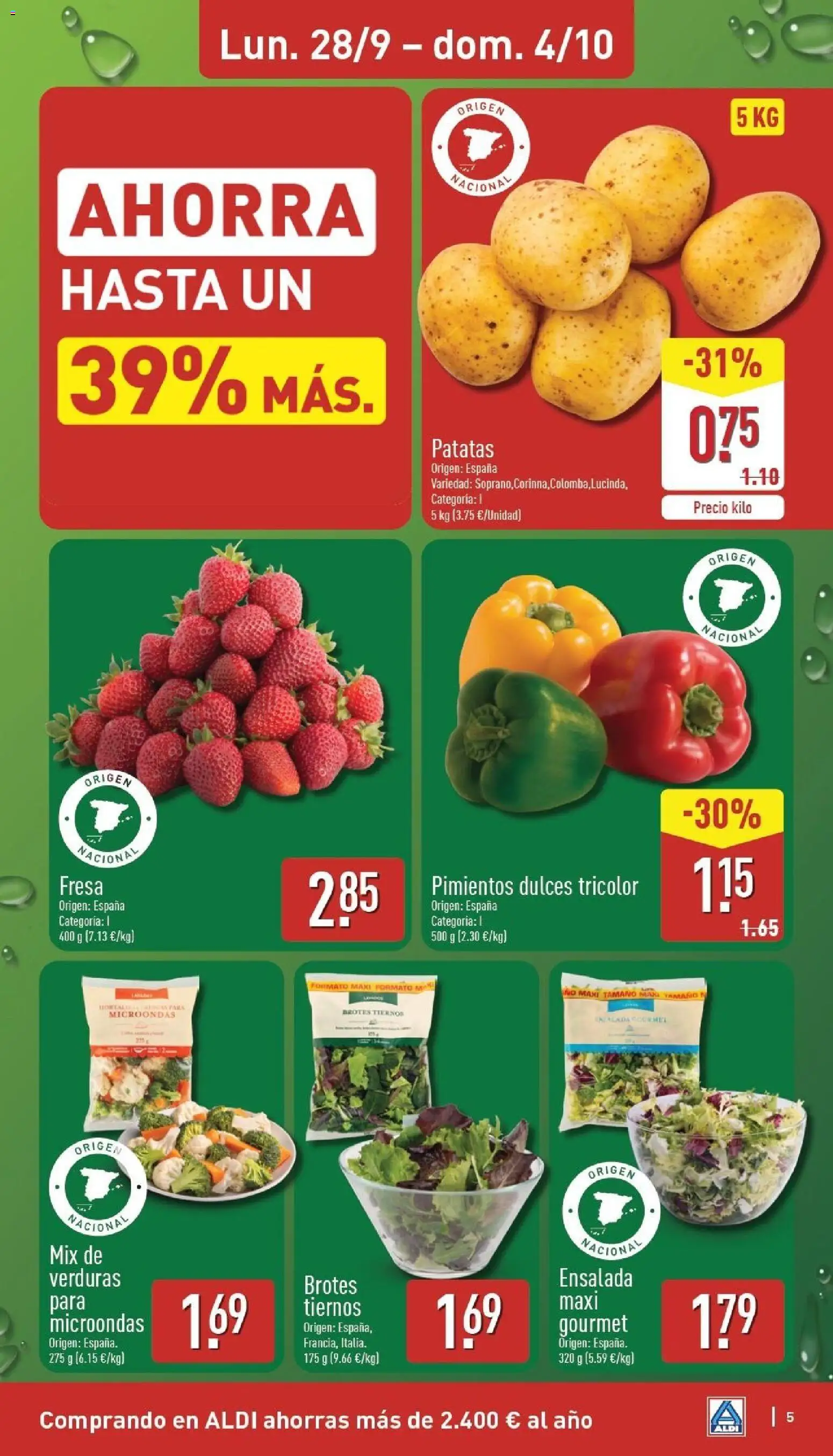 Aldi folleto Península │ válido desde el 28/09/2026 | Página: 5