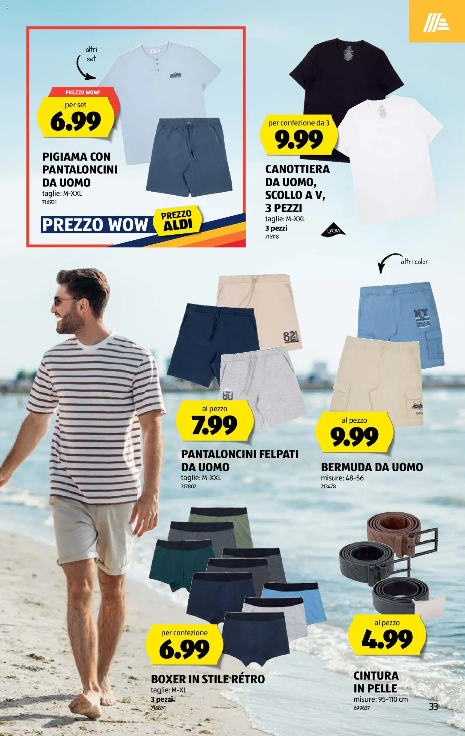 Aldi aktionen IT – gültig ab 11.06.2026 | Seite: 37 | Produkte: Boxer, Bermuda