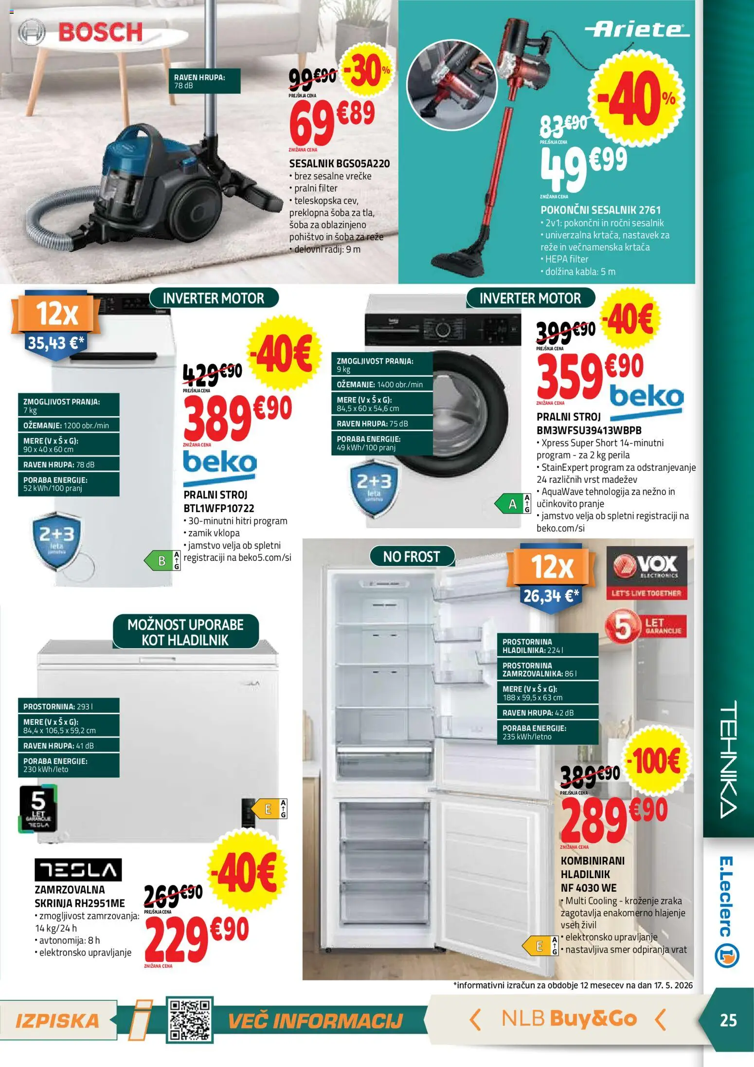 Novi E.leclerc katalog ponudbe – veljaven od 06.05.2026 | Stran: 25