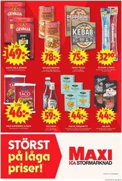 ICA Maxi erbjudanden - Förhandsvisning av reklamblad från butik ICA Maxi aktuell från 26/10/2026 | Sida: 5