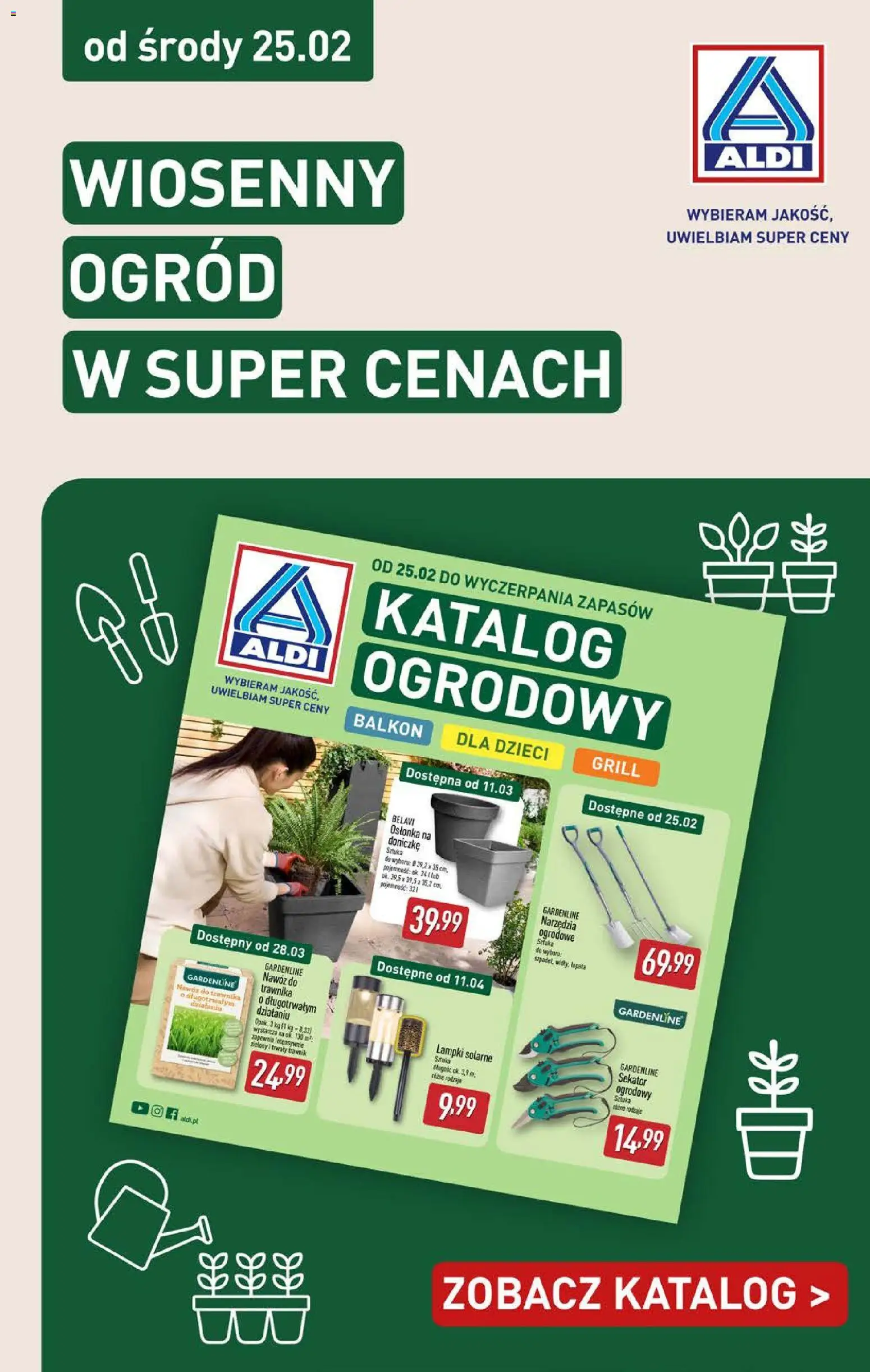 Aldi Polsko leták - Oferta weekendowa od 12.03.2026 | Strana: 11 | Produkty: Lopata