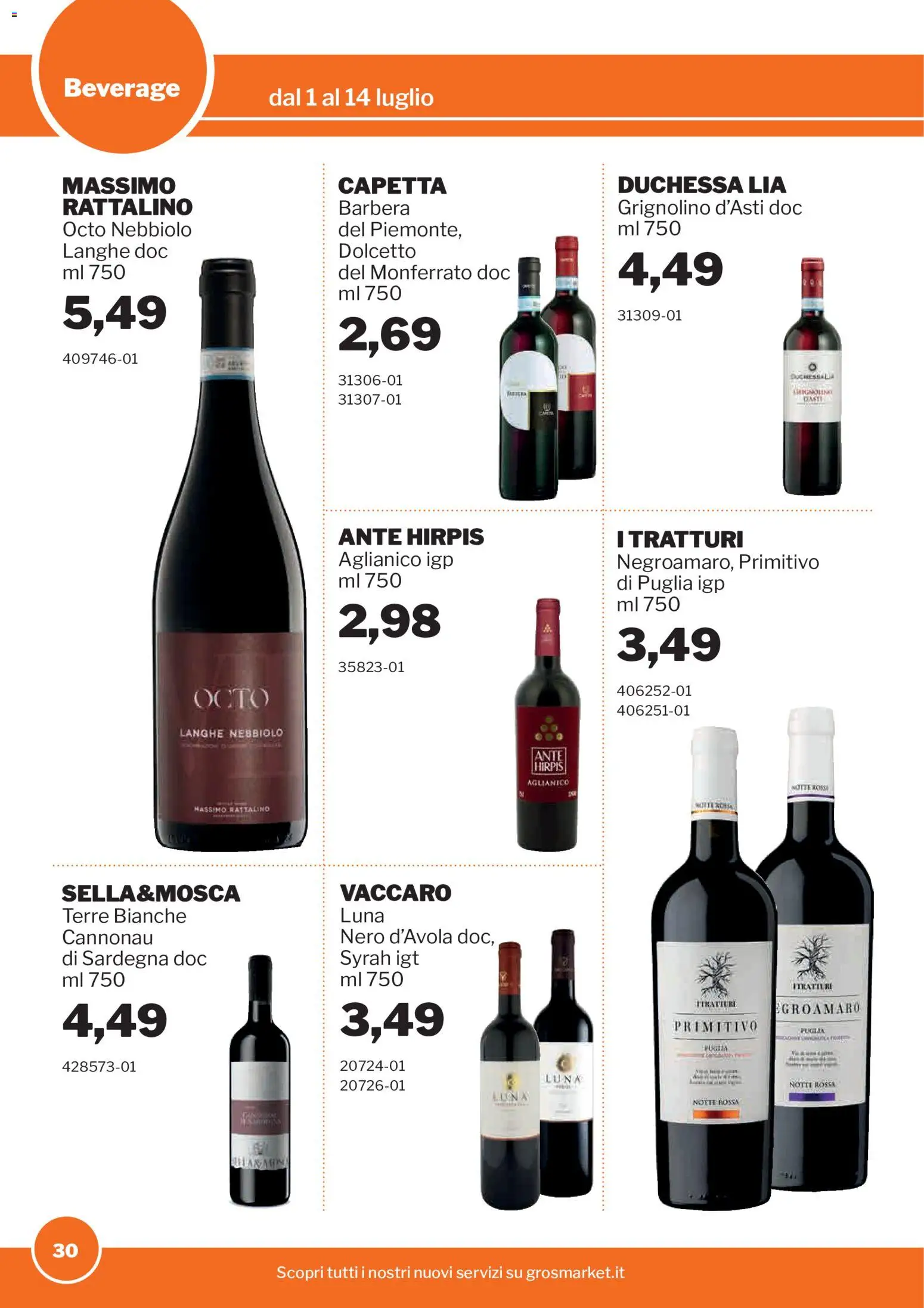 Volantino Sogegross del 01/07/2026 | Pagina: 30