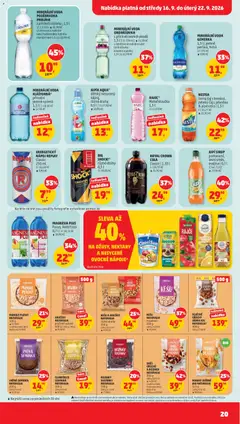Náhled letáku NESTEA, černý čaj s broskví, zelený čaj s jahodou & aloe vera | 1,5 l od 16.09.2026 | Strana: 20
