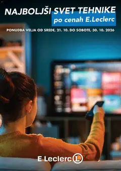 E.leclerc katalog akcije – veljaven od 21.10.2026