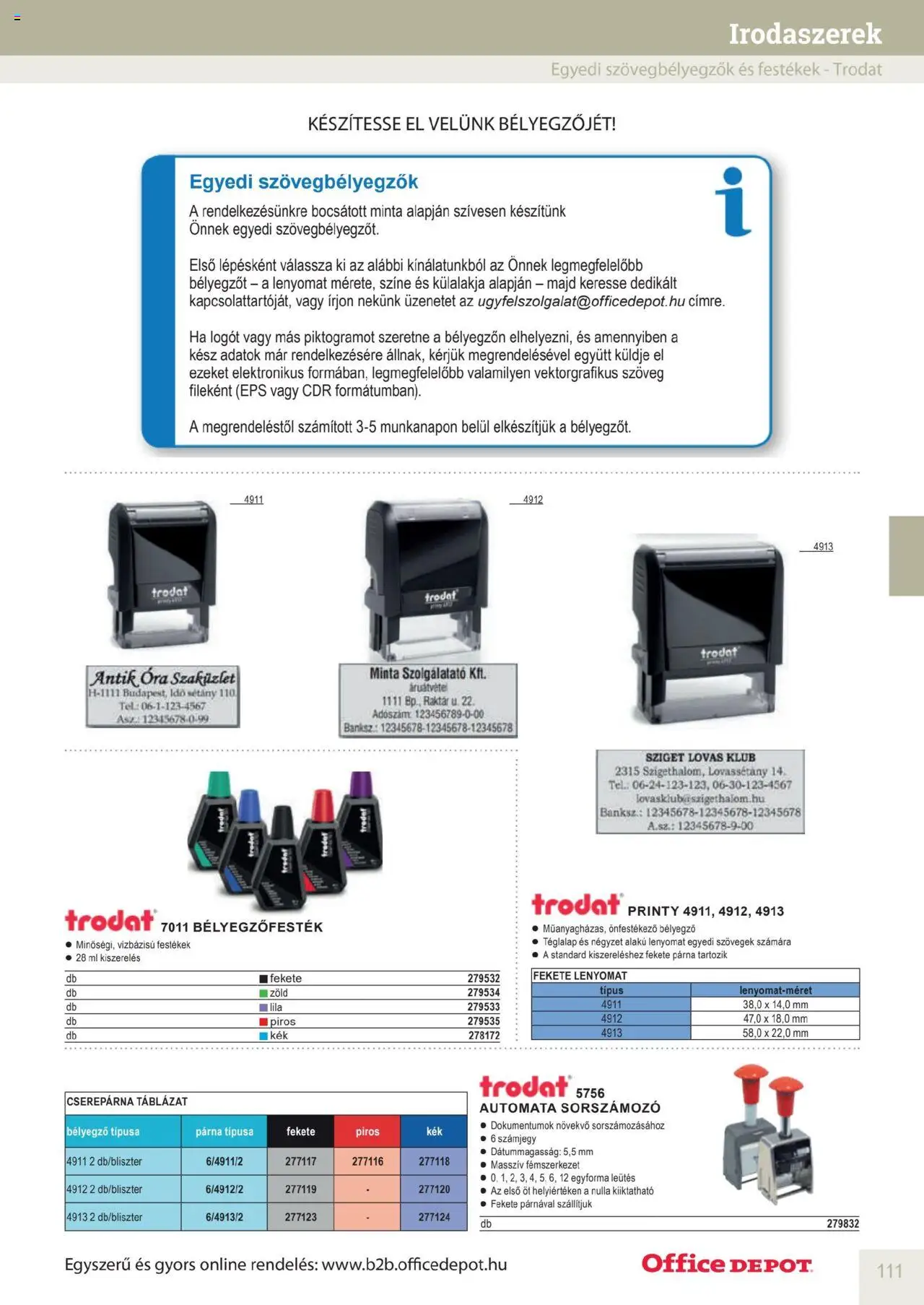 Office Depot akciós ujság - amely érvényes a következő dátumtól: 2025.04.10. | Oldal: 111 | Termékek: Párna, Óra
