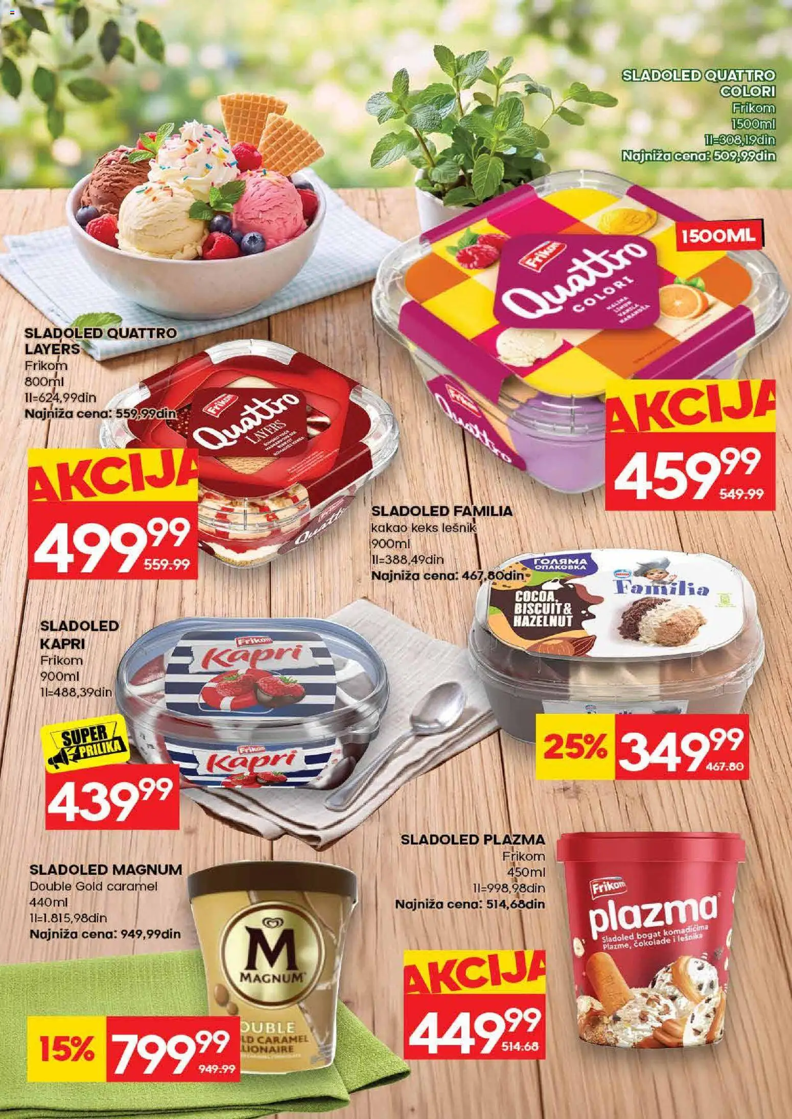 Mercator katalog - važi od 25.06.2026 | Strana: 12 | Proizvode: Keks, Sladoled, Plazma, Lešnik