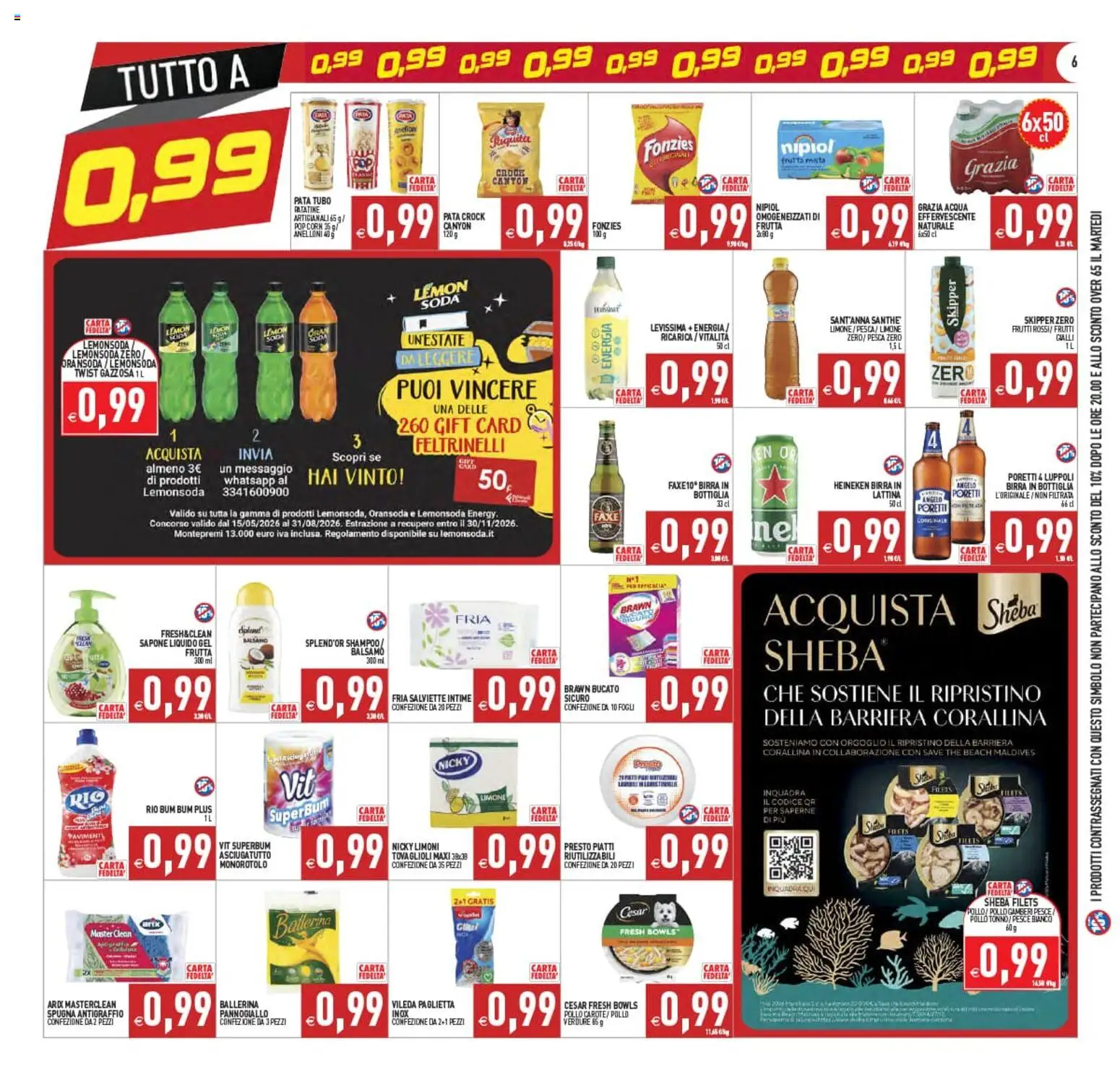 Volantino PIM Supermercati del 31/07/2026 | Pagina: 6