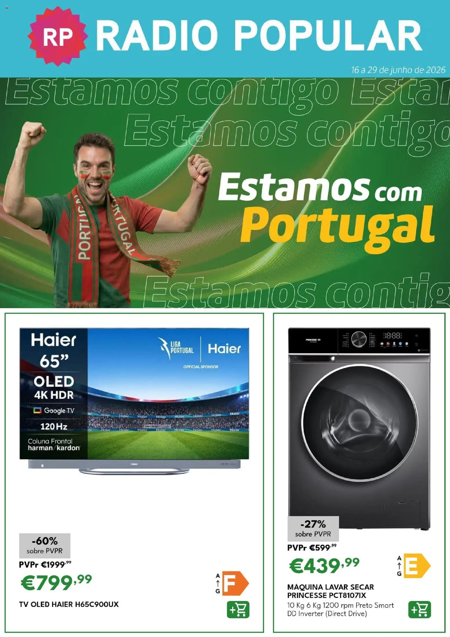 Radio Popular folheto │ válido de 16.06.2026 | Página: 1 | Produtos: Rádio