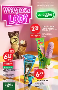 Pogląd oferty "Żabka gazetka - Katalog lodowy" - ważna od 06.05.2026