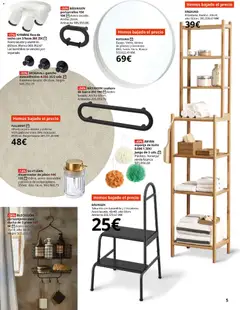 Vista previa IKEA - Hemos bajado el precio válido desde el 01.04.2026 | Página: 5 | Productos: Jabón, Taburete, Toallero, Alfombra