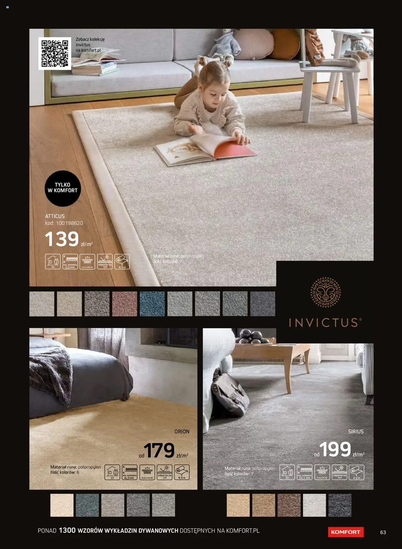 Komfort Gazetka - Katalog Podłogi I Drzwi od 26.06.2024 | Strona: 63