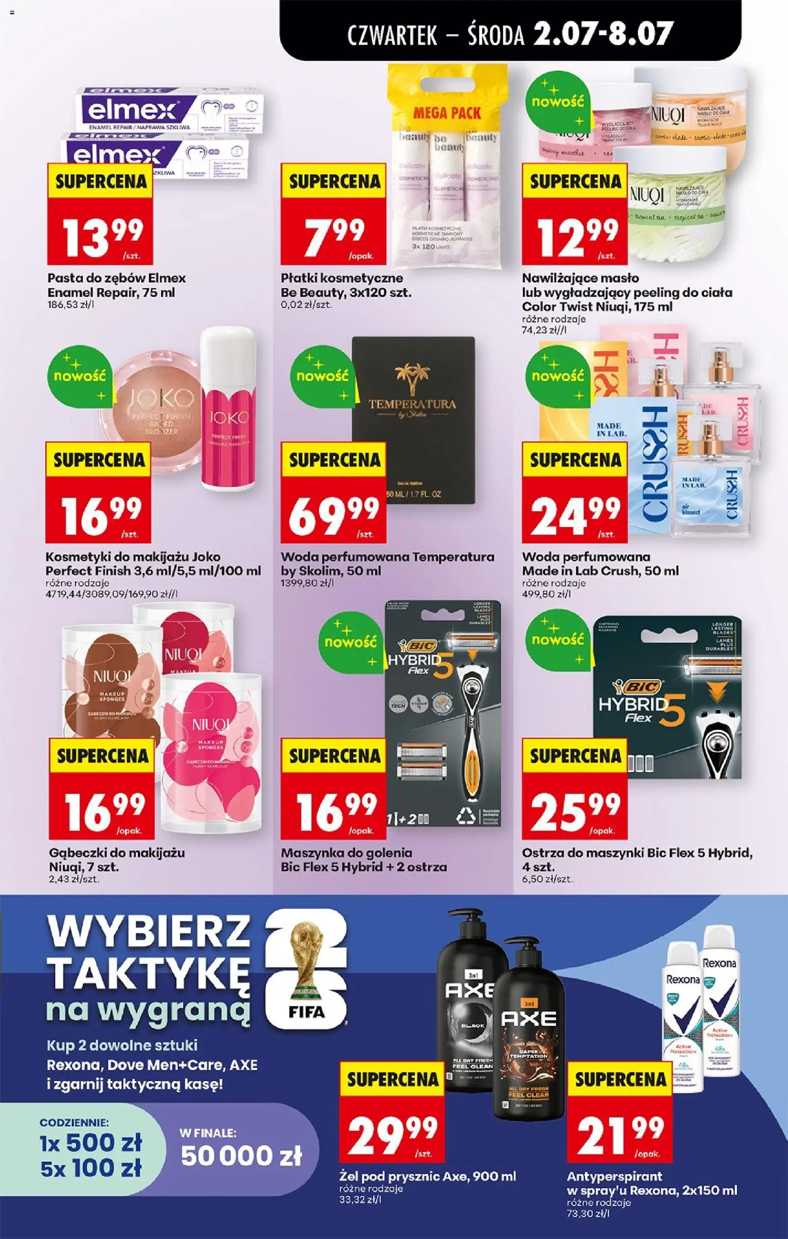 Biedronka Polsko leták - Codziennie niskie ceny od 02.07.2026 | Strana: 65 | Produkty: Finish, Kaše, Rexona, Peeling