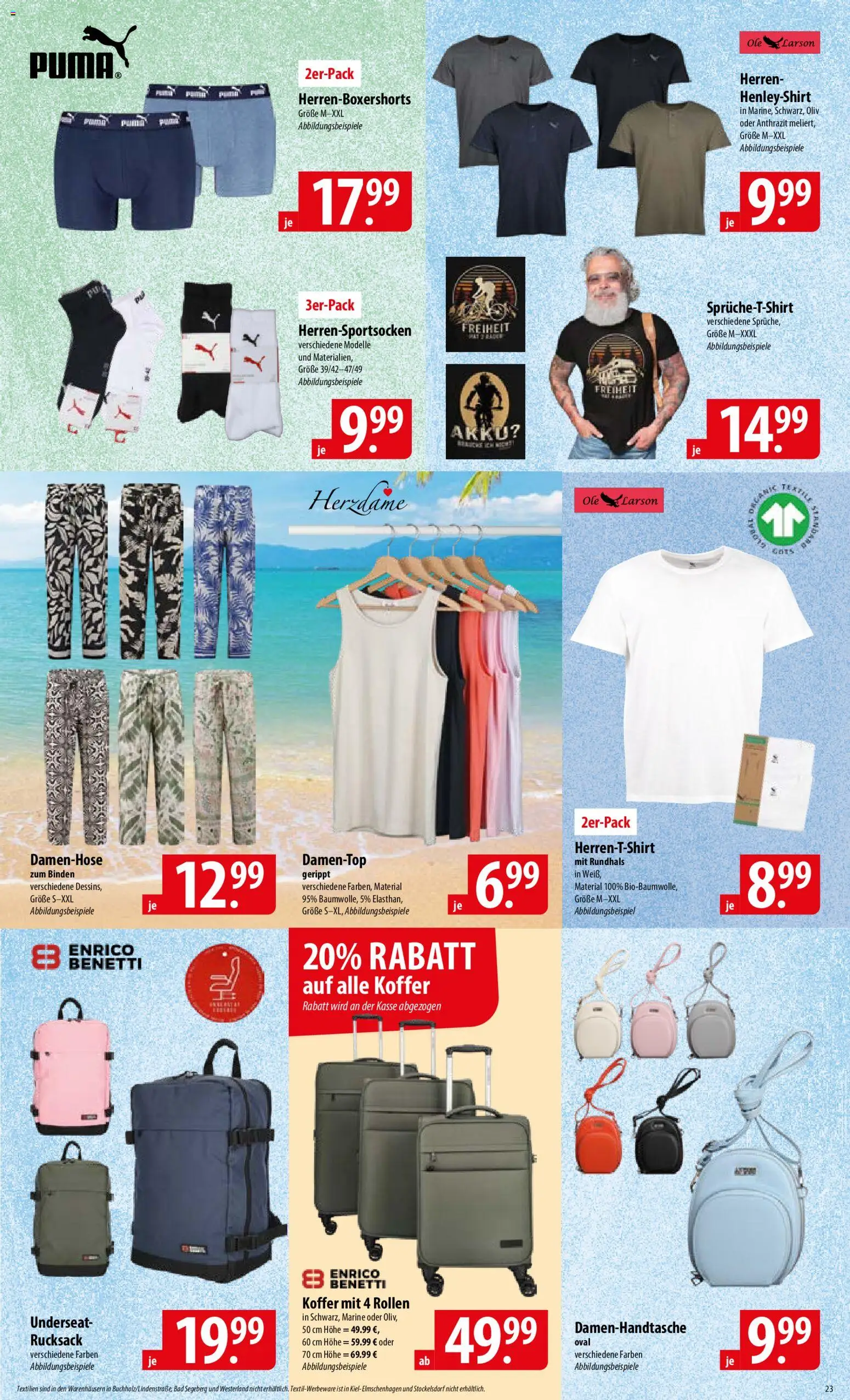 Famila Prospekt – gültig ab 08.06.2026 | Seite: 23 | Produkte: Bad, Rucksack, Koffer