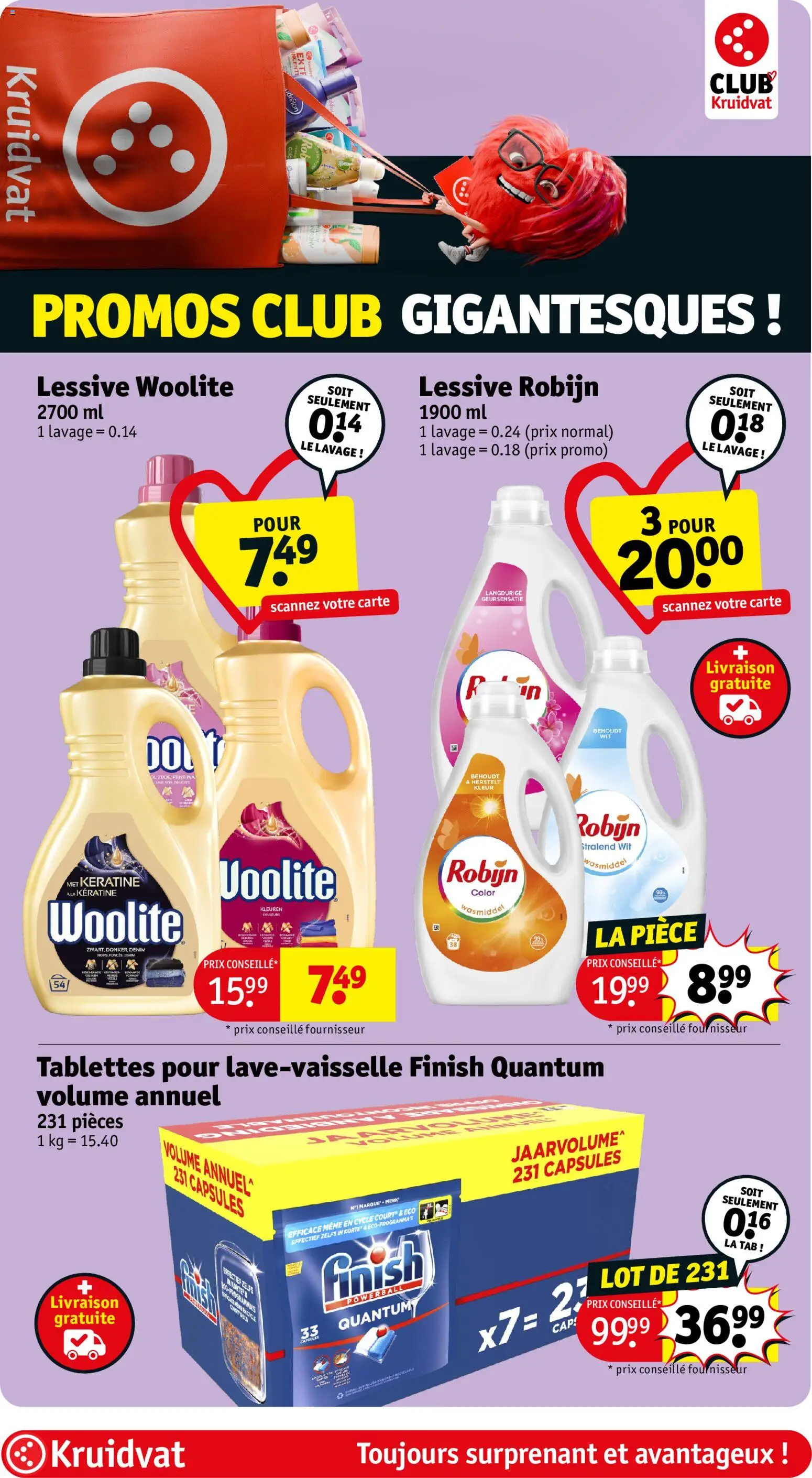 {H1} | Pagina: 58 | Producten: Capsules, La, Wasmiddel, Robijn