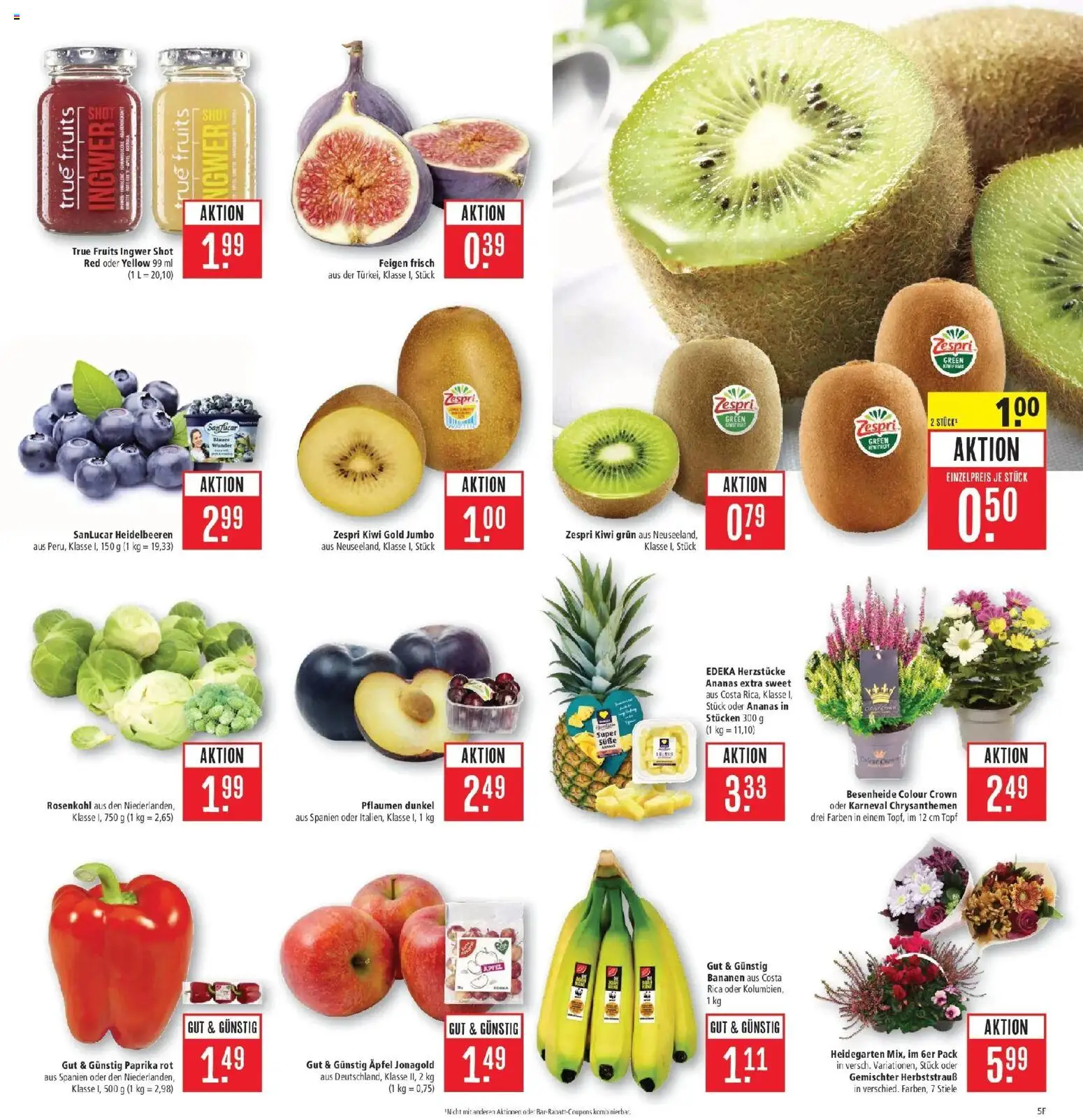 Marktkauf Prospekt Schorndorf (ab 21.09.2026) » Angebote online | Seite: 5 | Produkte: Bananen, Heidelbeeren, Kiwi, Feigen