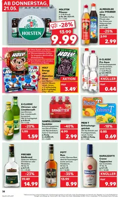 Kaufland DE - DE Folder - Voorbeeld van een folder van Kaufland DE, geldig van 21.05.2026 | Pagina: 38 | Producten: Planner, Cappuccino