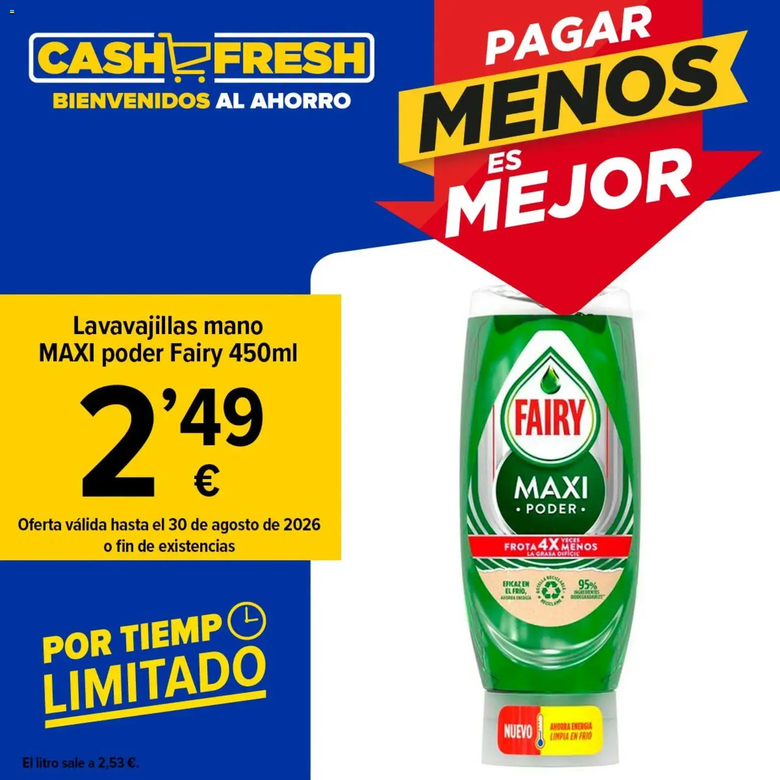 Cash Fresh folleto │ válido desde el 28/08/2026 | Página: 1 | Productos: Lavavajillas