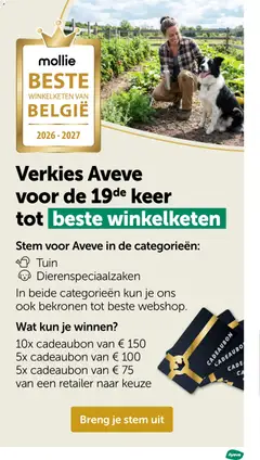 Aveve folder - Voorbeeld van een folder van Aveve, geldig van 03.06.2026 | Pagina: 41 | Producten: Cadeaubon